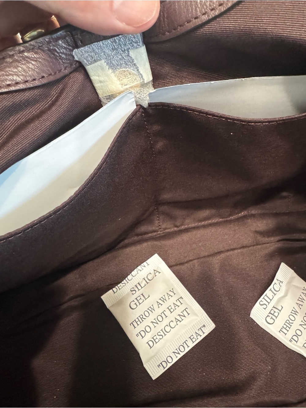 Coach Pebbled Leather Shoulder Bag in Plum Brown - Picture 5 of 12
